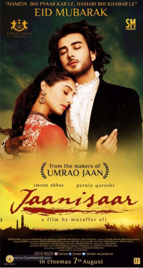 Jaanisaar - Indian Movie Poster