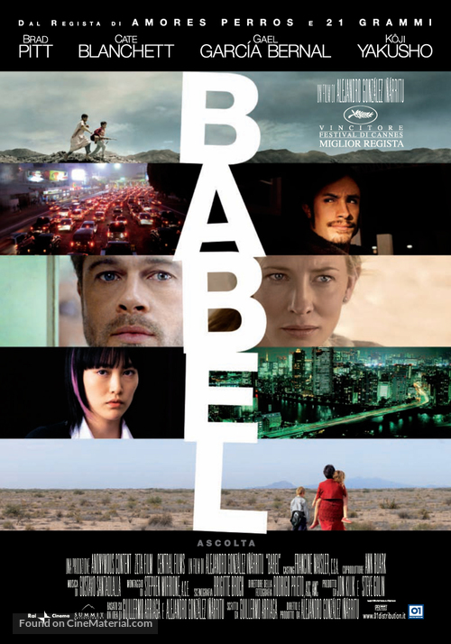 Babel - Italian Movie Poster