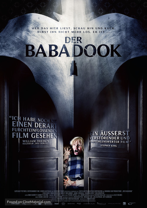 The Babadook - German Movie Poster