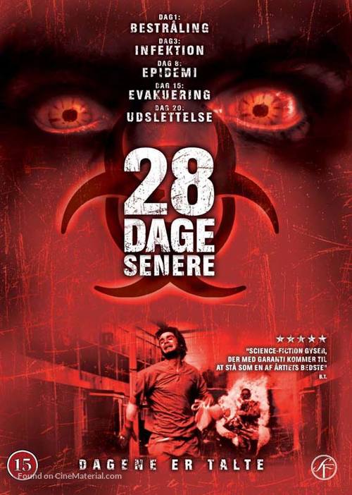 28 Days Later... - Danish DVD movie cover