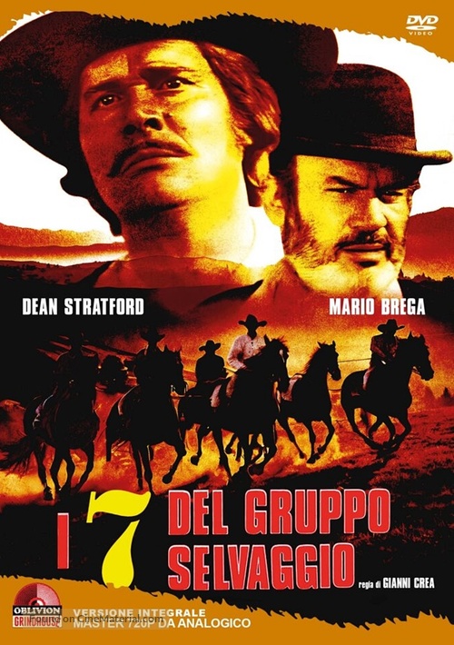 I sette del gruppo selvaggio - Italian DVD movie cover