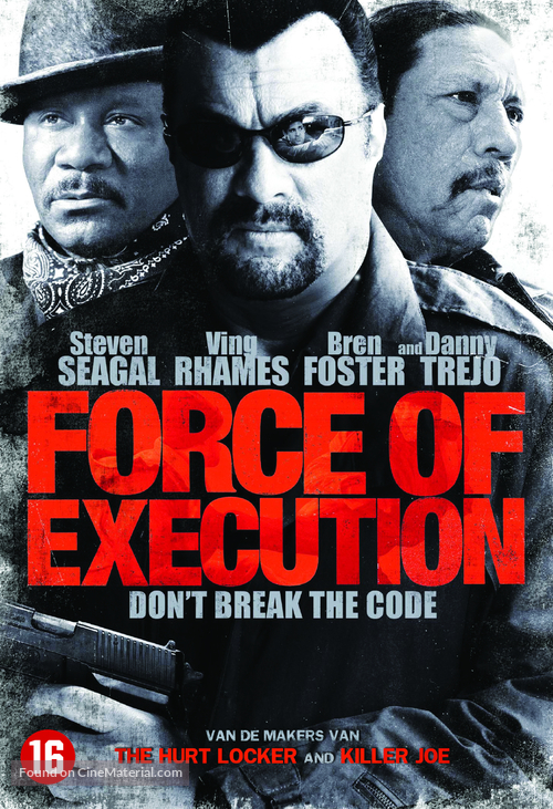 Force of Execution - Dutch DVD movie cover
