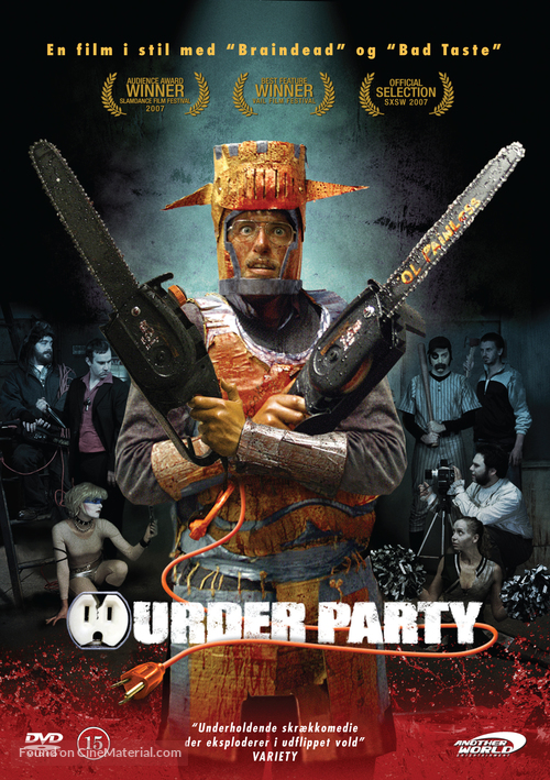 Murder Party - Danish Movie Cover