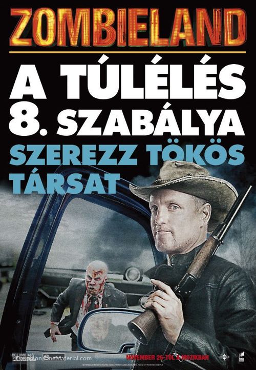 Zombieland - Hungarian Movie Poster