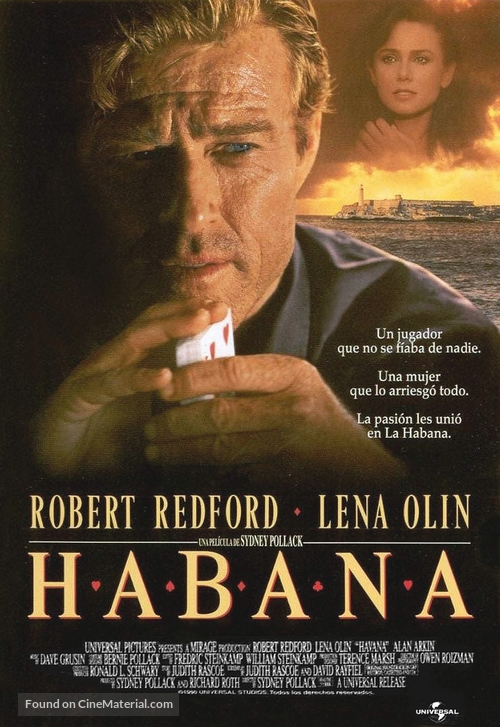 Havana - Spanish Movie Poster