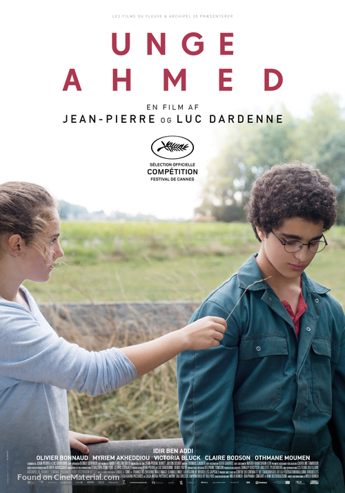 Le jeune Ahmed - Danish Movie Poster