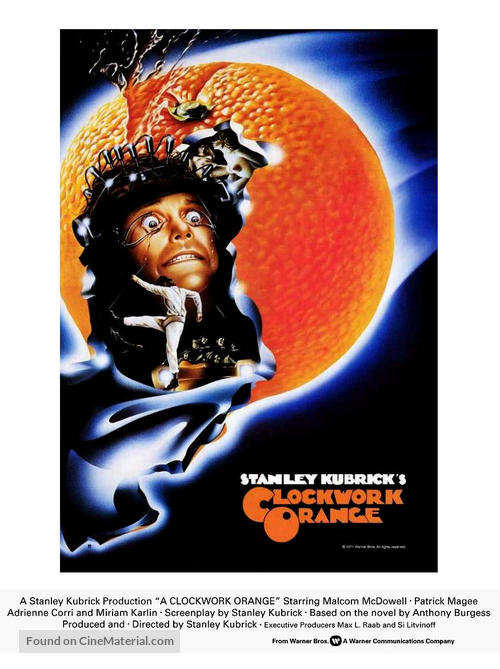 A Clockwork Orange - Movie Poster