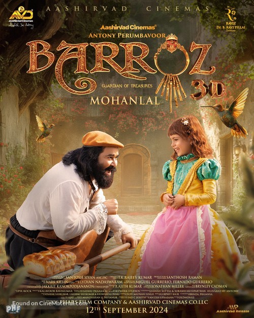 Barroz: Guardian of Treasures - Indian Movie Poster