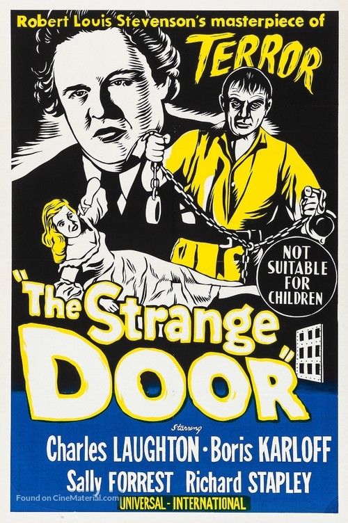 The Strange Door - Australian Movie Poster