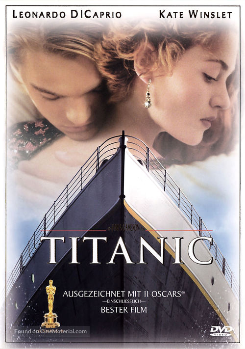 Titanic - German DVD movie cover
