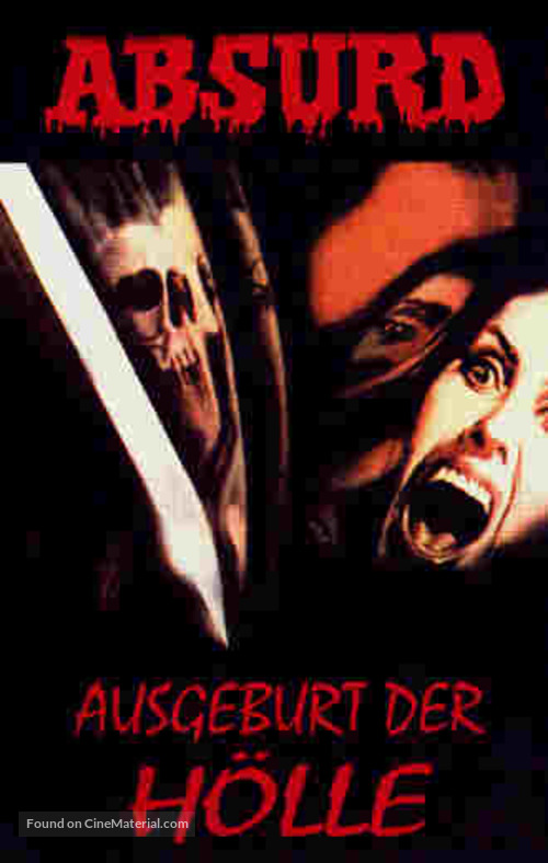 Rosso sangue - German VHS movie cover