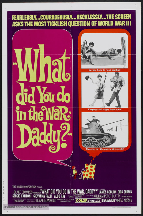 What Did You Do in the War, Daddy? - Movie Poster