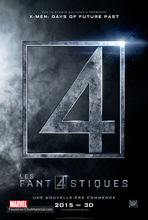 Fantastic Four - French Movie Poster