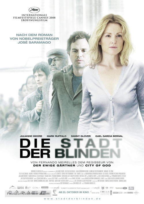 Blindness - German Advance movie poster
