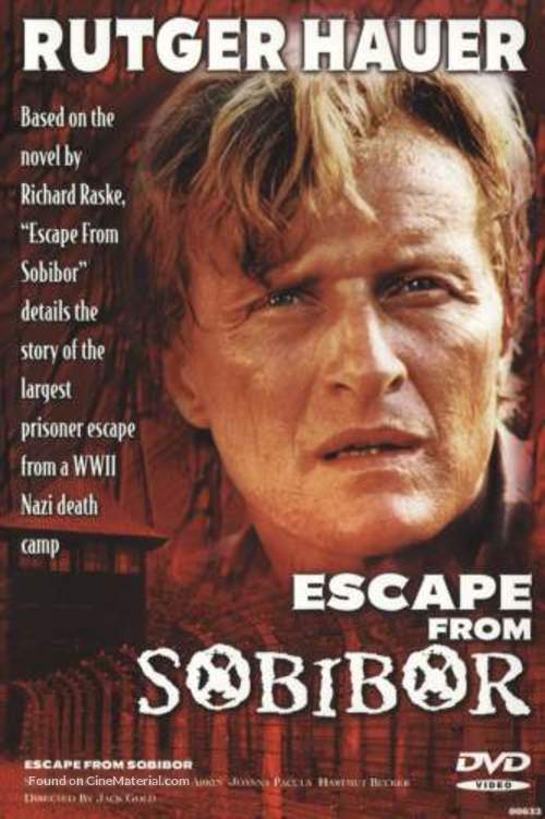 Escape From Sobibor - Australian DVD movie cover
