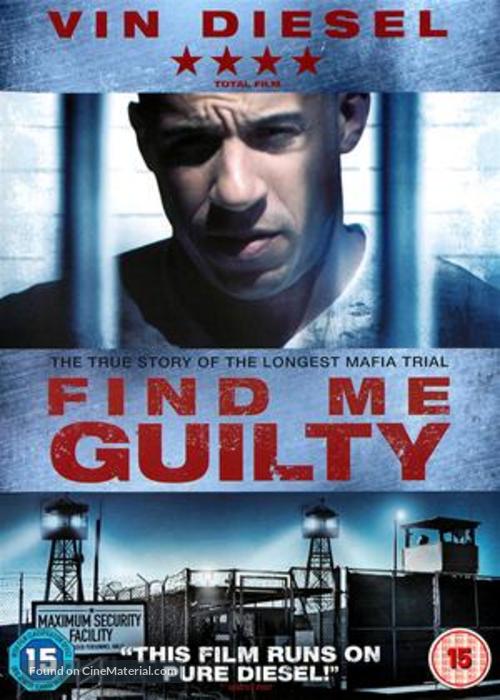 Find Me Guilty - British DVD movie cover