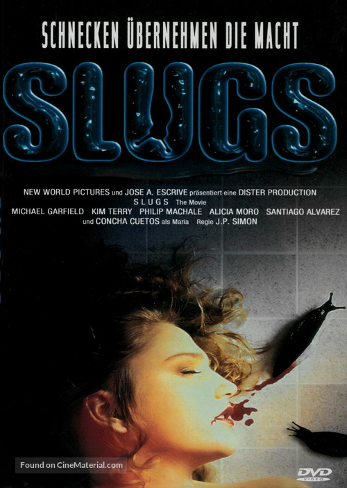 Slugs, muerte viscosa - German DVD movie cover