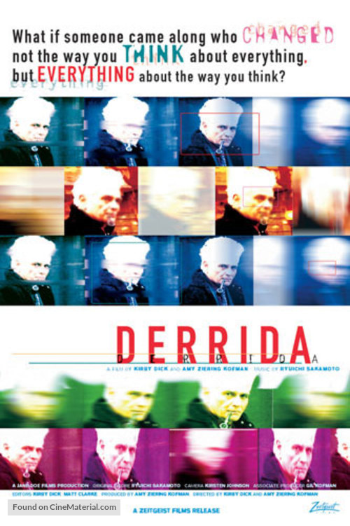 Derrida - Movie Poster