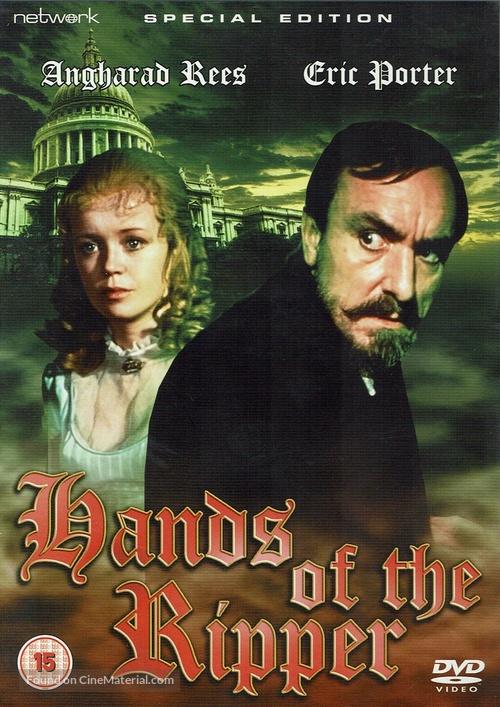 Hands of the Ripper - British DVD movie cover