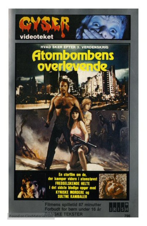 The Aftermath - Danish VHS movie cover