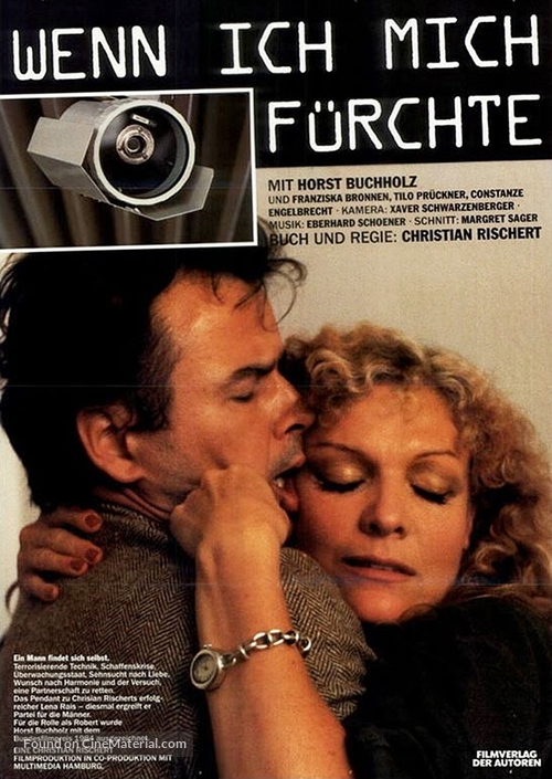 Wenn ich mich f&uuml;rchte - German Movie Poster