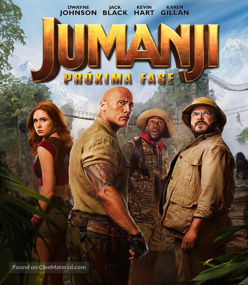 Jumanji: The Next Level - Brazilian Movie Cover