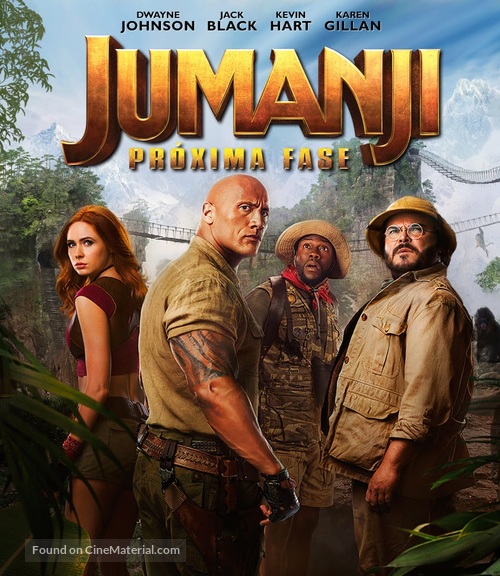 Jumanji: The Next Level - Brazilian Movie Cover