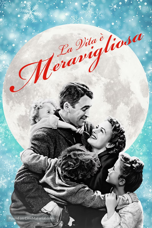 It&#039;s a Wonderful Life - Italian Movie Poster