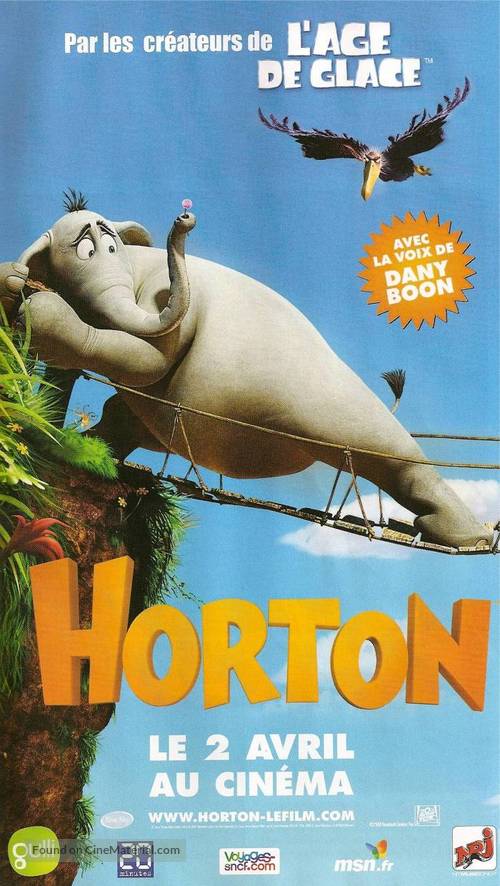 Horton Hears a Who! - French Movie Poster