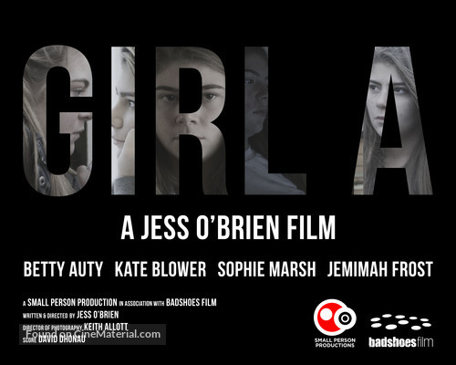 Girl A - British Movie Poster