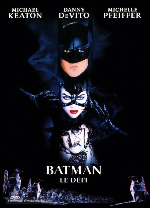 Batman Returns - French DVD movie cover
