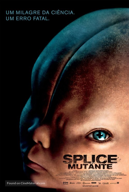 Splice - Portuguese Movie Poster