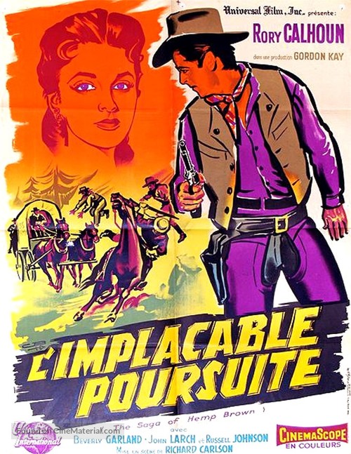 The Saga of Hemp Brown - French Movie Poster