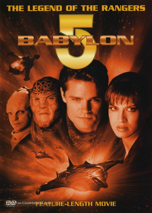 Babylon 5: The Legend of the Rangers: To Live and Die in Starlight - DVD movie cover