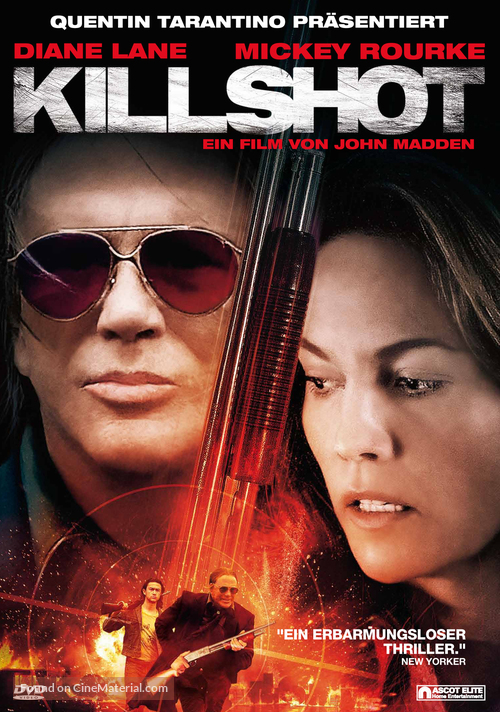 Killshot - Swiss DVD movie cover