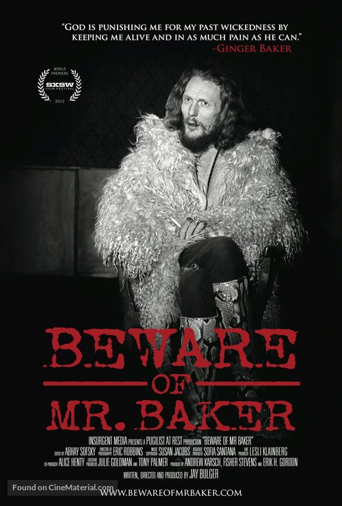 Beware of Mr. Baker - Movie Poster