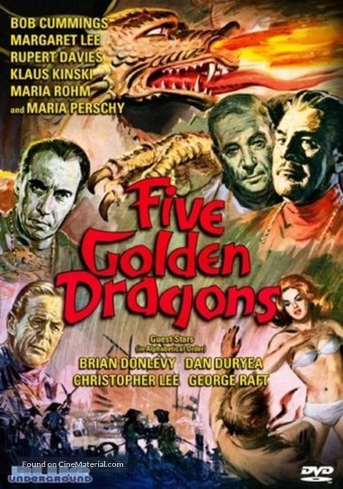 Five Golden Dragons - Movie Cover