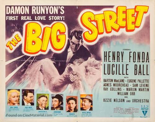 The Big Street - Movie Poster