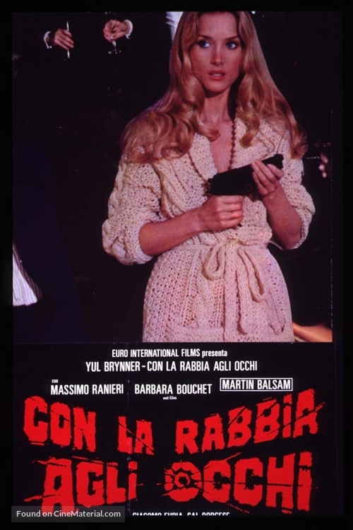 Con la rabbia agli occhi - Italian Movie Poster