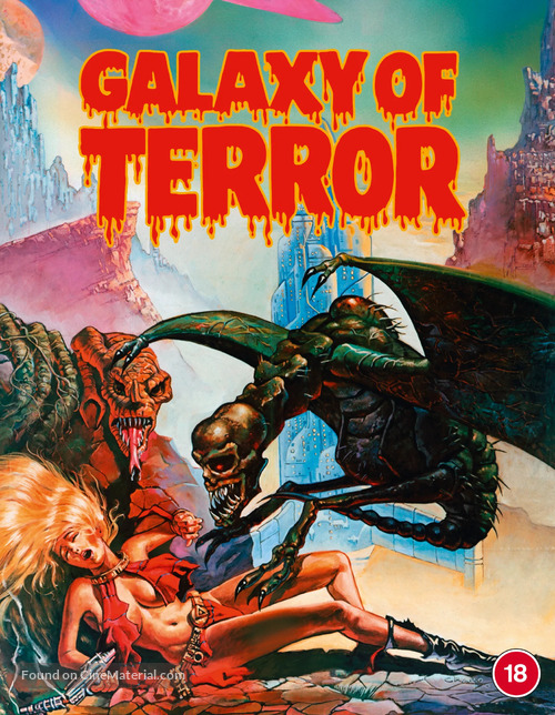 Galaxy of Terror - British Movie Cover