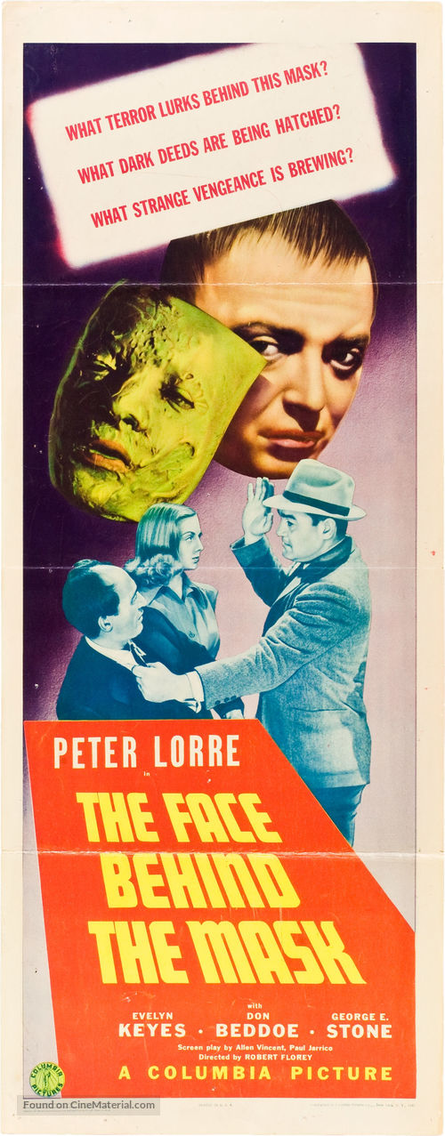 The Face Behind the Mask - Movie Poster