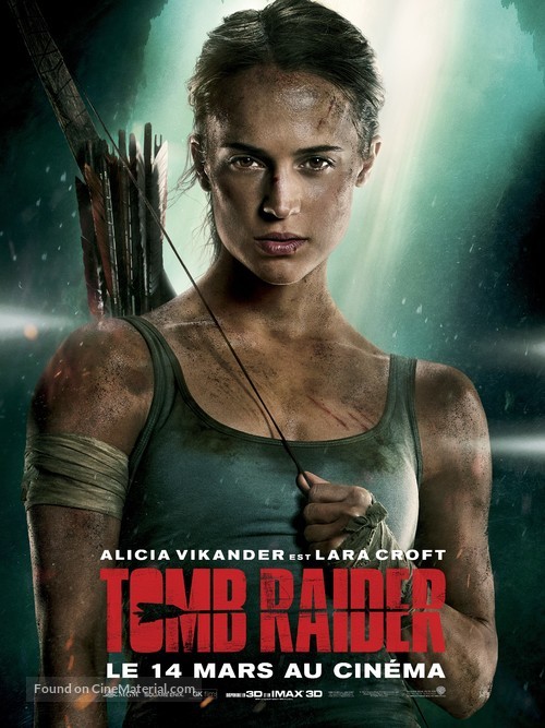 Tomb Raider - French Movie Poster
