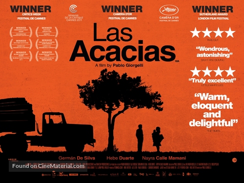 Las acacias - British Movie Poster