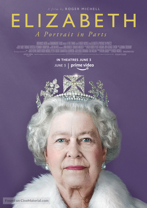 Elizabeth: A Portrait in Part(s) - British Movie Poster