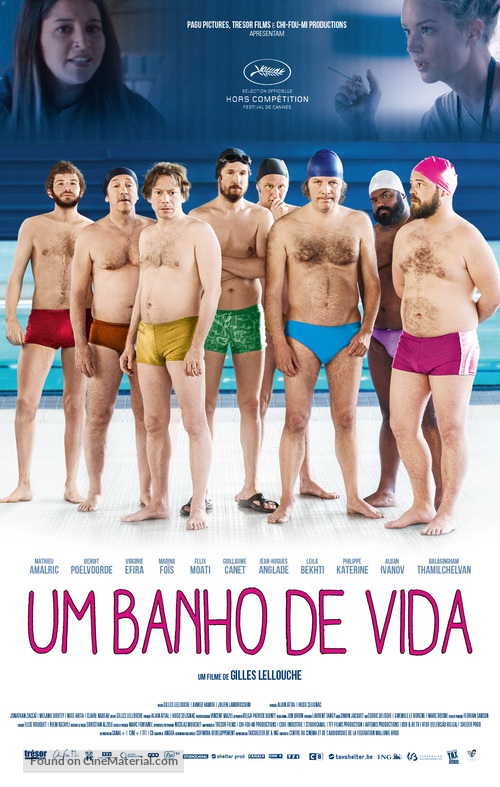 Le grand bain - Brazilian Movie Poster