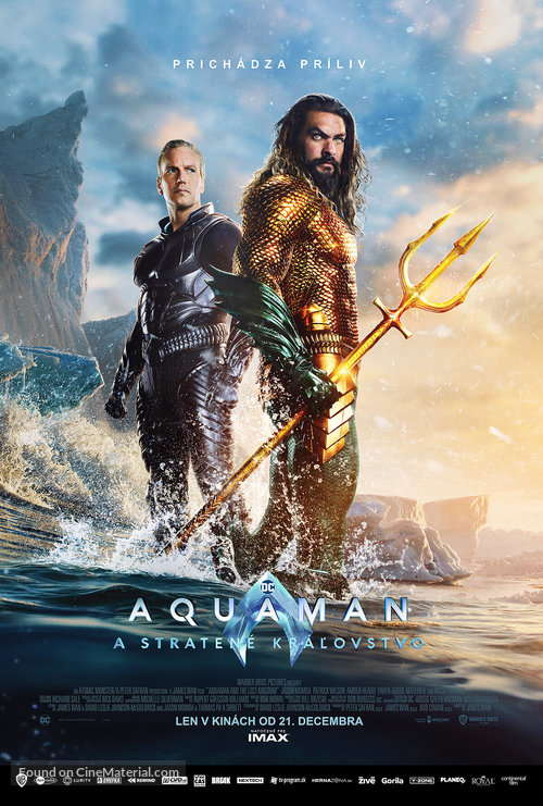 Aquaman and the Lost Kingdom - Slovak Movie Poster