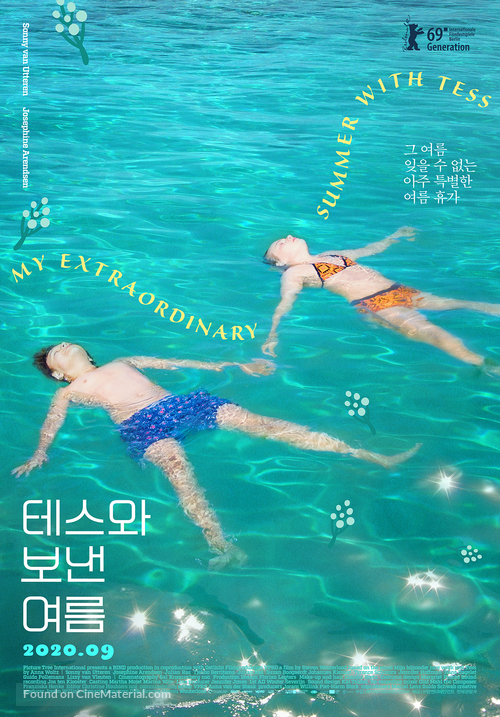 My Extraordinary Summer with Tess - South Korean Movie Poster