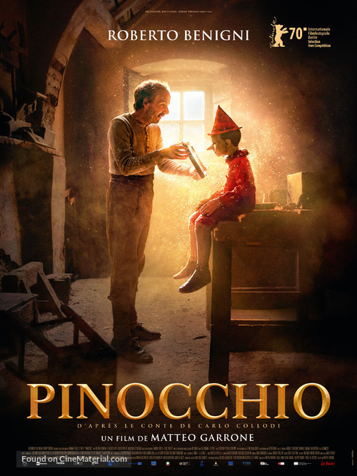 Pinocchio - French Movie Poster