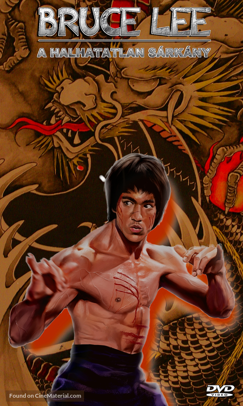 Bruce Lee: The Immortal Dragon - Hungarian Movie Cover