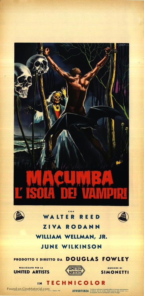 Macumba Love - Italian Movie Poster